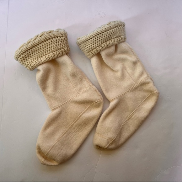 Hunter Boots Fleece lined socks for Huntress (wide calf) boots- Size M/L - Picture 3 of 5